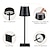 cheap Table Lamps-Modern Led Table lamp USB Rechargeable Home Night Lamp Touch Dimmer Lighting For Bar Restaurant Ambiance Wireless Table Lamps Study Office Light
