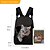 cheap Kids &amp; Teen Backpacks-3D Cat Clawing Through Faux Leather Look Backpack – Realistic Animal Design School Bag for Teen Boys and Girls