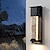 Недорогие наружные настенные светильники-открытый хрустальный настенный светильник водонепроницаемый балкон коридор проход вилла лампа садовые ворота вход простая светодиодная сенсорная лампа