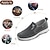 cheap Men&#039;s Slip-ons &amp; Loafers-Men&#039;s Loafers &amp; Slip-Ons Cloth Loafers Comfort Shoes Walking Casual Outdoor Daily Mesh Breathable Loafer Black Navy Blue Grey Summer