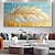 cheap Still Life Paintings-Handmade Oil Painting Canvas Wall Art Decor Original Feather Painting for Home Decor With Stretched Frame/Without Inner Frame Painting
