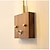 Недорогие Настенные светодиодные светильники-Lightinthebox керамический настенный светильник, небольшой настенный светильник, настенный светильник из орехового дерева в деревенском стиле, винтажная лампа изголовья, светильник для внутреннего