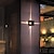 baratos luzes de parede ao ar livre-aplique de parede led ao ar livre quadrado interno contemporâneo ip54 à prova dwaterproof água luz de parede de alumínio lâmpada de parede para corredor galeria varanda hotel 85-265v
