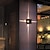 preiswerte Außenwandleuchten-LED-Wandleuchte für den Außenbereich, quadratisch, modern, IP54, wasserdicht, Aluminium-Wandleuchte, Wandleuchte für Flur, Galerie, Veranda, Hotel, 85–265 V