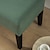baratos Capa de otomano-Capa de banco de jantar removível capa de deslizamento spandex banco de alta elasticidade protetor de móveis de cadeira de jantar capas de cadeira de jantar para sala de estar e cozinha