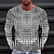 cheap Men&#039;s 3D Tee-Men&#039;s T shirt Tee Graphic Gradient Metallic Shirt Crew Neck Clothing Apparel 3D Print Outdoor Daily Long Sleeve Print Vintage Fashion Designer
