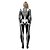 preiswerte Schädel &amp; Knochen-Totenkopf Halloween Cosplay Kostüm Ganzkörperanzug Bodysuit Einteiler Kinder Erwachsene Damen Karneval Maskerade Leistung Party Einfache Halloween-Kostüme Verkleiden