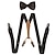 ieftine Costume Vintage &amp; Istorice-Retro / vintage Urlați 20 de ani Anii 1920 Bretele Gatsby Bărbați Mascaradă Fundă