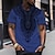 お買い得  男性の 3d t シャツ-男性用 Tシャツ グラフィック カラーブロック トライバル クルーネック 衣類 3Dプリント アウトドア 日常 半袖 プリント ファッション デザイナー エスニック