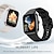 billige Smartwatches-iPS Q29 Smart Watch 1.69 inch Smartur Bluetooth Skridtæller Samtalepåmindelse Aktivitetstracker Kompatibel med Android iOS Dame Herre Lang Standby Vandtæt Beskedpåmindelse IP 67 45 mm urkasse