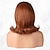 halpa Räätälöidyt peruukit-retroruskea peruukki 50s 60s 70s peruukki otsatukkalla naisille synteettiset hiukset halloween-pukujuhliin