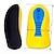 cheap Insoles &amp; Inserts-Half Orthopedic Insoles for Men Women Foot Heel Spurs Pain Cushion Foot Massager Care Insole Latex Soft Sole Running Shoes Pads