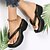 voordelige Damessandalen-Dames Sandalen Slippers Roze Sleehak Slippers Buiten Strand Effen Kleur Zomer Platte hak Elegant Casual minimalisme EVA Leegloper Zwart Wit Fuchsia