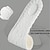 abordables Semelles-Respirable Semelles d&#039;augmentation de hauteur PVC Eté / Automne Femme Gris 1.5cm / Gris 2.5cm / Gris 3.5cm