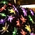 economico Strisce LED-1pc luci stringa libellula solare impermeabile 20 led lucine libellula illuminazione decorativa per interni / esterni casa giardino prato recinzione patio party
