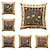 cheap Floral &amp; Plants Style-Vintage Double Side Pillow Cover 1PC Tree of Life Soft Decorative Square Cushion Case Pillowcase for Bedroom Livingroom Sofa Couch Chair
