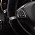 tanie Pokrowce na kierownicę-elastyczny pokrowiec na kierownicę samochodową pure color pluszowy pokrowiec na kierownicę antystatyczny antypoślizgowy 37/38cm