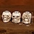 olcso Halloweeni bulikellékek-halloween horror dekoráció csontváz gyertyatartó szellem party kellékek gyertyatartó dísz