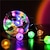 preiswerte LED Lichterketten-LED kristallklare Kugel-Lichterkette, Fee, flexible Lichterkette, 1 m, 3 m, 30 LEDs für Party, Hochzeit, Weihnachtsbaum, Urlaub, Dekorbeleuchtung