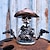 economico Decorazioni per Halloween all&#039;aperto-halloween cowboy cranio pistolero cappuccio ornamento cappuccio teschio in metallo - arredamento statua scheletro - ornamenti cofano auto scheletro in metallo statua scheletro cowboy fuso fatto a mano per porta di casa