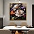 levne Květinové či botanické obrazy-ruční olejomalba plátno umělecká dekorace na zeď paleta malba nůž bílá švestka pro domácí dekoraci válcovaný bezrámový nenatažený obraz