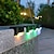 baratos Luzes e lanternas de caminho-Luzes de jardim solar ao ar livre Luzes de parede de escada Luzes de passo à prova d&#039;água Luzes de guia led para varanda de jardim decoração de festa de casamento 1 peça