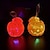 preiswerte Halloween Requisitenbeleuchtung-Halloween-Dekoration: Elektronisches Jack-o-Lantern-Kerzenlicht, tragbares Kerzenleuchter-Nachtlicht, Geisterfest-Dekoration, Requisiten-Atmosphären-Layout, geeignet als herbstliche Erntedankfest-Tischdekoration