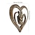 levne Venkovní nástěnné závěsy-srdce se drží za ruce nástěnná výzdoba dřevěná plastika zeď umění handshake řemeslo socha pro domácí kancelář zahradní dekorace- navždy láska