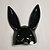 cheap Masks-Bunny Mask Rabbit Half Face Mask Sexy Costume Easy Halloween Costumes for Birthday Party Easter Halloween
