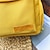 رخيصةأون حقائب الظهر-نسائي حقيبة ظهر حقيبة مدرسية مدرسة السفر لون الصلبة نايلون سعة كبيرة خفة الوزن سحاب أسود أصفر برتقالي