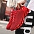 cheap Men&#039;s Sneakers-Men&#039;s Sneakers Flyknit Shoes Comfort Shoes Running Sporty Casual Outdoor Daily Tissage Volant Breathable Comfortable Slip Resistant Lace-up Black White Red Spring Fall