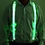 זול אורות דקורטיביים-מוארת כתפיות led לגברים עניבת פרפר מושלמת לכתפיות מוזיקה מוארות מסיבת תחפושות לד לפסטיבל