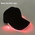 tanie Nowinki-LED świecąca czapka świecąca czapka z daszkiem zewnętrzna osłona przeciwsłoneczna czapka z filtrem przeciwsłonecznym świecąca czapka