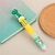 baratos materiais de pintura, desenho e arte-1pc linda caneta esferográfica retrátil de forma transparente com 10 cores, presente para crianças, material de volta às aulas