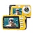 billiga Digitalkamera-4k30fps vattentät kamera 56mp undervattenskameror uhd videobandspelare selfie ips dubbla skärmar(3/2) 10ft vattentät digitalkamera för snorkling på semestern 1700mah
