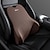cheap Car Seat Covers-Car Lumbar Support Headrest Neck Pillow Support Universal Soft Neck Pillows Cushion Car Memory Foam Lumbar Pillow Back Support