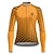 cheap Women&#039;s Jerseys-21Grams Women&#039;s Cycling Jersey Long Sleeve Bike Top with 3 Rear Pockets Mountain Bike MTB Road Bike Cycling Breathable Quick Dry Moisture Wicking Reflective Strips Violet Dark Pink Yellow Graphic