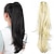 billige Hestehaler-hestehale extensions klo til kvinder krøllet hår stykke 24 syntetiske hestehale hår extensions meget lange &amp; voluminøs krøllet bølget varmebestandig