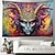 cheap Art Tapestries-Graffiti Angel Devil Hanging Tapestry Wall Art Large Tapestry Mural Decor Photograph Backdrop Blanket Curtain Home Bedroom Living Room Decoration