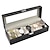 Χαμηλού Κόστους Ανταλλακτικά-Κουτί ρολογιού με 6 πλέγματα pu δερμάτινη θήκη θήκης ρολογιού organizer κουτί αποθήκευσης για ρολόγια χαλαζία κουτιά κοσμημάτων εμφανίζουν το καλύτερο δώρο