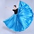 cheap Belly Dancewear-Belly Dance Latin Dance Ballroom Dance Skirts Pure Color Women&#039;s Performance Party High POLY