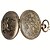 billige Lommeure-klassisk vintage lommeur med kæde steampunk bronze vedhæng ur pirat kraniet lommeure unikke gaver halloween dekoration
