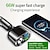 cheap Car Charger-Digital Display Cigarette Lighter 66W PD30W Fast Charging Head Cross-border One Tow Four Car Charging Multi-functional Car Charger