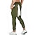 voordelige Joggingbroek-Voor heren Joggingbroeken Broek Zak Trekkoord Effen Comfort Ademend Buiten Dagelijks Uitgaan Modieus Casual Zwart Leger Groen