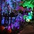 economico Halloween all&#039;Aperto-1 pc 0.5 W Luci LED ad energia solare Ad energia solare Impermeabile Decorativo Verde 1.2 V Cortile Giardino 6 Perline LED Halloween