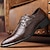cheap Men&#039;s Oxfords-Men&#039;s Oxfords Derby Shoes Dress Shoes Dress Loafers Business Casual British Outdoor Daily PU Breathable Comfortable Slip Resistant Lace-up Black Brown Summer Spring Fall