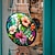 levne Nástěnné ozdoby-1ks květinový nástěnný slunečník pro domácí a zahradní dekorace - ideální pro domácí dekorace