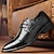 cheap Men&#039;s Oxfords-Men&#039;s Oxfords Derby Shoes Dress Shoes Dress Loafers Business Casual British Outdoor Daily PU Breathable Comfortable Slip Resistant Lace-up Black Brown Summer Spring Fall