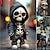 cheap Car Pendants &amp; Ornaments-1pc Acrylic Halloween Skeleton DollModel Can Be CollectedFunny Holiday Decoration GiftsGnome Statue Zombie Gnome Statue Fantastic Ornaments Skull For Home Office Room Decor Birthday HalloweenInd