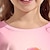 お買い得  女の子の 3d T シャツ-女の子 3D 動物 鳥 Tシャツ Ｔシャツ ピンク 長袖 3Dプリント 秋 冬 活発的 ファッション かわいいスタイル ポリエステル 子供 3〜12年 アウトドア カジュアル 日常 レギュラー